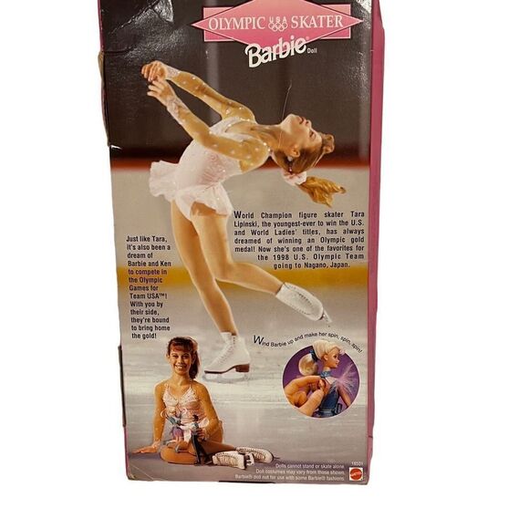 Vintage 1997 Olympic Skater Barbie New in box Mattel - Picture 2 of 3